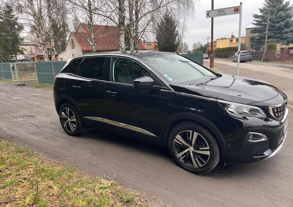 Peugeot 3008 cena 77900 przebieg: 45450, rok produkcji 2018 z Chodzież małe 301